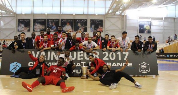 Résultat de recherche d'images pour "garges champion de france futsal"